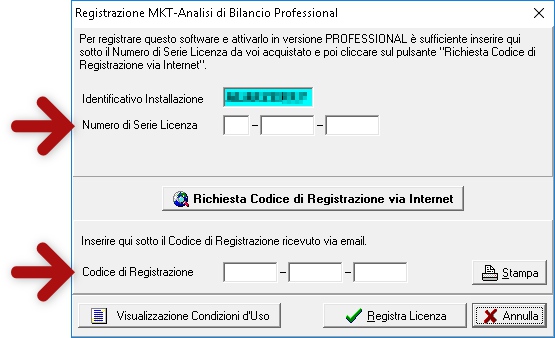 Come installare software Analisi di Bilancio registrazione