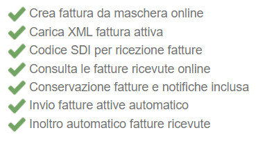 Fatturazione Elettronica servizio business