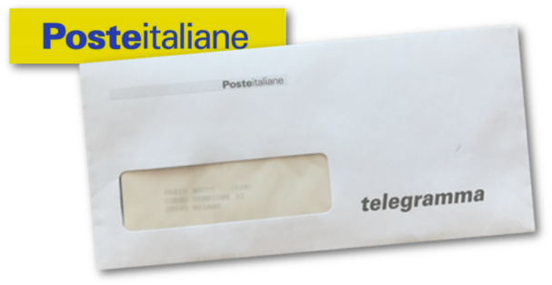 Telegramma Online Invia Subito Via Poste Italiane Mkt