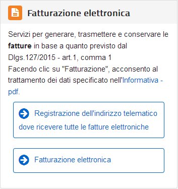 le fatture elettroniche dal cassetto fiscale