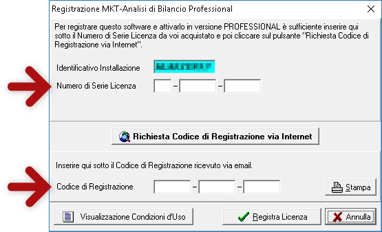 Come installare software Analisi di Bilancio registrazione Come installare software Analisi di Bilancio registrazione